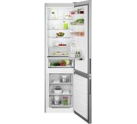 AEG 6000 Series Fridge Freezer RCB636E2MX Twintech NoFrost 266/101 Litres, Humidity Control, TouchControl, Antifingerprint, ExtraChill Drawer, Open Door Alert, 2010x595x650mm, Stainless Steel, Class E