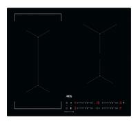 AEG 6000 Series Induction Hob, IKX64441CB, 4 Cooking Zones, 60cm, Bridge