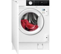 AEG 6000 Series Integrated Washing Machine 8 kg, 1400 rpm Spin, LFX6G8434BI, AutoSense Load Adjustment, EasyIron Programme, 20min 3Kg Quick Wash, Inv