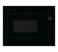 AEG 6000 Series OB6GM261UB 26 Litre 46cm High, Built In Microwave With Grill - Black, Black