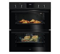 AEG 6000 Series OU5NU20B Built Under Electric Double Oven - Black OU5NU20B
