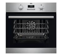 AEG BSX23101XM Built In Electric Single Oven, Stainless Steel