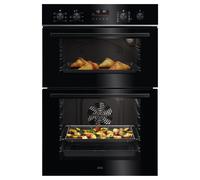 AEG 6000 Series TU5CP40B Built-In Electric Double Oven - Black