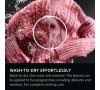 AEG 6000 Series Washer Dryer LWX60966B 9kg Wash 6kg Dry Load 1600rpm 76 dB