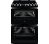 AEG 6000 SteamBake Cooker with Induction Hob CIB6743MCB Energy Rating A
