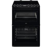 AEG 6000 SurroundCook CIX6540ACB 60cm Double Oven Electric Cooker with