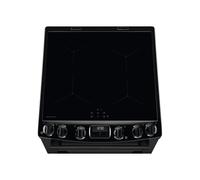 AEG 6000 SurroundCook CIX6540ACB 60cm Double Oven Electric Cooker with Indu