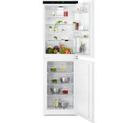 AEG 6000 TwinTech® OSC6T185ES 177cm 50/50 Integrated Frost Free Fridge Freezer with Sliding Door Fixing Kit - White - E Rated, White