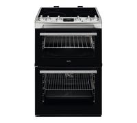 AEG CCX6540ACM cooker Freestanding cooker Electric Ceramic Stainless steel