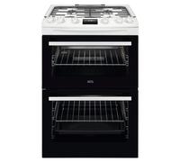 AEG 60cm Freestanding Gas Cooker CGX6130ACW White