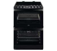 AEG 60cm Freestanding SteamBake Electric Ceramic Cooker CCB6741MCB Black