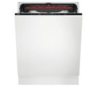 AEG 6000 SatelliteClean® FSS64907Z Fully Integrated Full Size Dishwasher - Black Control Panel with Sliding Door Hinge Kit Black