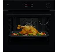 AEG 7000 MealAssist NBR7P731SB Black Built-In Pyrolytic Single Oven