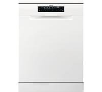 AEG 7000 Series Freestanding Dishwasher FFB75727PW, 14 settings, 60cm, Airdry and SatelliteClean Technology, GlassCare, Delay Start, XXL Capacity, Silent Programme, dB44, 850x598x603mm, White, Class B