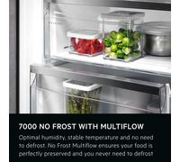 AEG 7000 Series Freestanding Freezer OAG7M281EB NoFrost Multiflow 278 Litre