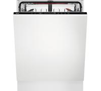 AEG 7000 Series FSE84607P Fully Integrated Full Size Dishwasher - Black Control Panel with Sliding Door Fixing Kit - C Rated, Black