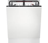 AEG 7000 Series Fully Integrated Standard Dishwasher - Black with Sliding Door Fixing Kit - C Rated