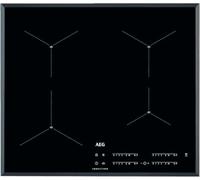 AEG 7000 Series Induction Hob, IAE64411F, 4 Cooking Zones, 60cm, Boil Sensor, Hob2Hood Function, Built-In Hob Timer, Assisted Cooking Sensors, Control Lock, Black