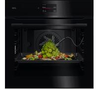 AEG 7000 Series MealAssist NBE7P731AB Black Built-In Pyrolytic Single Oven