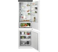 AEG 7000 Series TSC7M181DS 177cm 70/30 Integrated Frost Free Fridge Freezer with Sliding Door Fixing Kit - White - D Rated