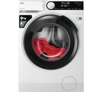 AEG 7000 Series Washing Machine 9kg LFR73944B, ProSteam Freestanding Washing Machine with steam using 96% less water, 9kg Load, 1400rpm Spin, Energy Class A, White