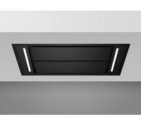 AEG 7000 SilenceTech NDC7791SB 90cm Ceiling Cooker Hood for Ducted/Recirculating Ventilation - Black, Black