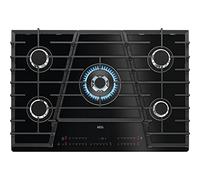 AEG 75cm 5 Burner Gas-on-Glass Hob with Touch Control - Black