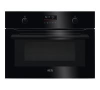 AEG KMK565060B 60cm Built In Combi Microwave For Tall Housing - BLACK