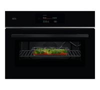 AEG TK8NK721B Built-in Combi Microwave & Oven 44litres Black