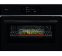 AEG 8000 MealAssist TK8NK721B Built-in Combination Microwave - Black, Black
