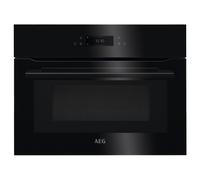 AEG 8000 Series Built-In Combination Microwave Oven with Grill - Blac KMK768080B