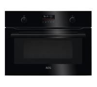 AEG 8000 Series KMK565060B Combi Quick Combination Built-In Microwave Oven in Black