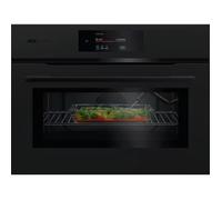 AEG 8000 Series MealAssist PK8000WT Black Built-In Compact Combination Microwave Oven