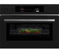 AEG 9000 ProAssist TK9NK821T 49 Litre 46cm High, Built In Combination Microwave Oven - Black, Black