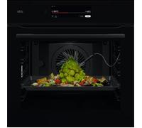 AEG 9000 Series ProAssist NBT9P831AB Black Built-In Pyrolytic Single Oven