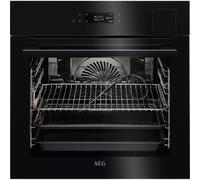 AEG 9000 Series SteamPro Pyrolytic Self-Cleaning Single Oven with Food