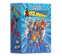 AEG Alderac Ent. Assemble! Card Game, English Edition | Tactical Hero drafting and synergies; 2-4 players, 10-15 min, ages 10+, 43 Hero cards