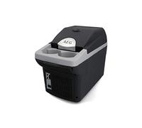AEG Automotive Board-Bar BK 6 Thermoelectric Cooling and Warming Box, 6 Litres, 12 Volt for Car and Socket, Buckled in Car, Black, Light Grey