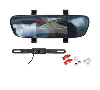 AEG Automotive Mirror Reversing Camera SR5 Car Parking Aid with Wireless Reversing Camera Night Vision 12V Wireless Camera Wide Angle