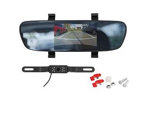 AEG Automotive Mirror Reversing Camera SR5 Car Parking Aid with Wireless Reversing Camera Night Vision 12V Wireless Camera Wide Angle