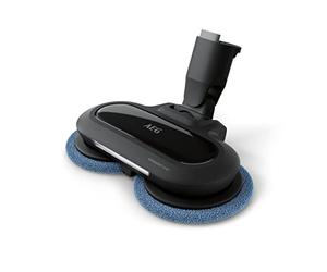 AEG AZE158 - Standard Cleaning Pads, Replacement Pads AZE157 UltimatePower Mop Nozzle, Gentle Deep Cleaning for Hard Floors, Washable at 30°C, Soft and Coarse Fibre Blend, Pack of 2, Blue