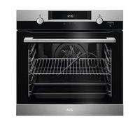 AEG BCK556220M Steam Bake Built In Single Electric Oven Stainless Steel