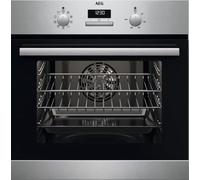 AEG BCX23101EM 59.4cm Built In Electric Single Oven - Stainless