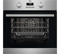 AEG BCX23101EM 59.4cm Built In Electric Single Oven - Stainless