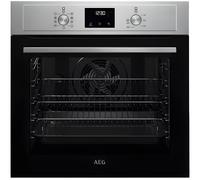 AEG BEX335011M - Stainless Steel Single Oven - 72L - A Energy