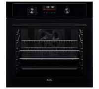 AEG BEX535A61B - Black Built in Electric Single Oven - Aqua cleaning - A+ energy
