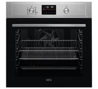 AEG BEX535A61M - Stainless steel Built in Electric Single Oven - Aqua cleaning - A+ energy