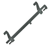 AEG Black Microwave Door Hook, Countertop, 0.1kg, Stainless Steel, 2.4GHz, 230V, MICROWAVE_OVEN Accessory
