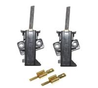 AEG Bosch FHP Washing Machine Motor Carbon Brushes with The Electrical Terminal Exit to The Right and Brush Longest Side to The Right As Viewed from Above. 6.3mm Tab Terminal*