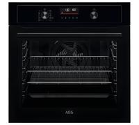 AEG 3000 AirFry BPX535A61B Built In Electric Single Oven with Pyrolytic Cleaning - Black Black